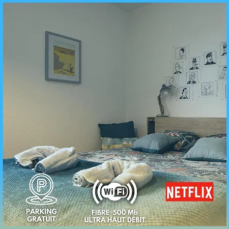 Apartment Inclus - Plein Centre - Netflix - Moontown